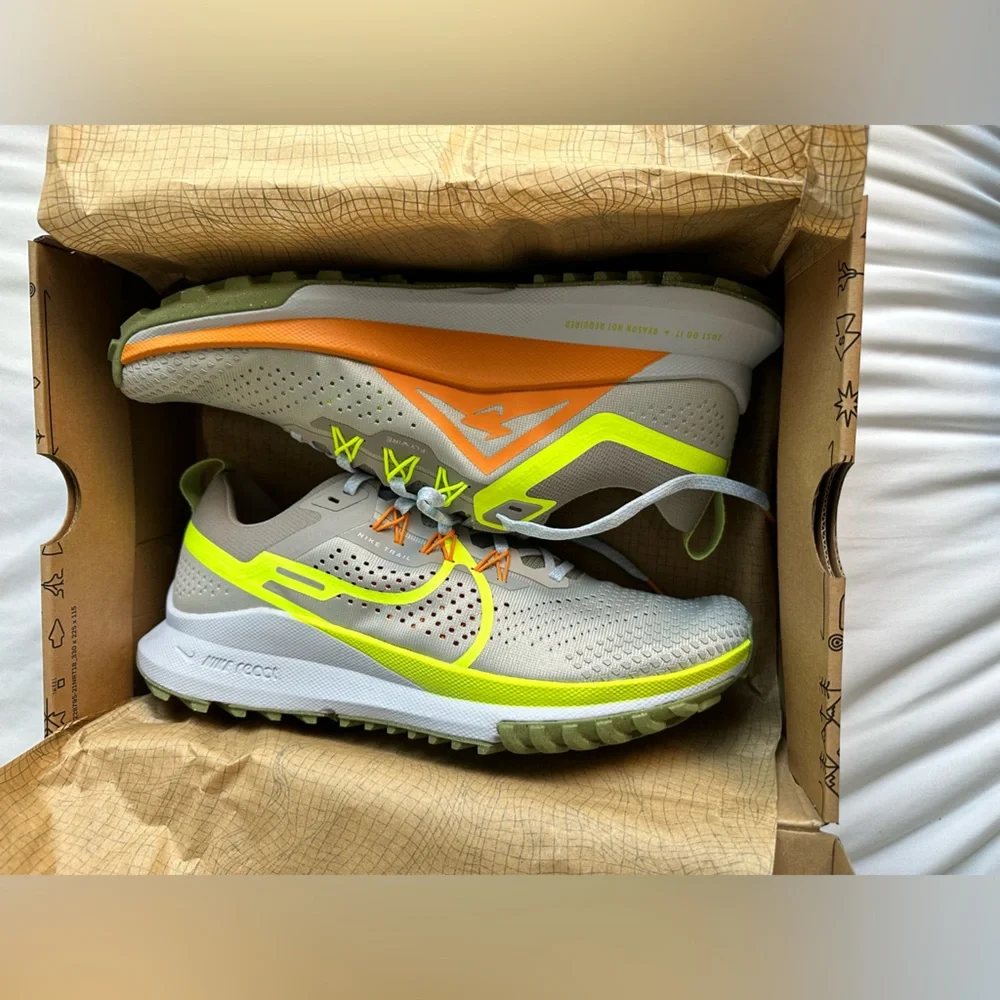 New Nike Pegasus Trail 4 Light Iron Men's Trail Running Shoe - Picture 5 of 6